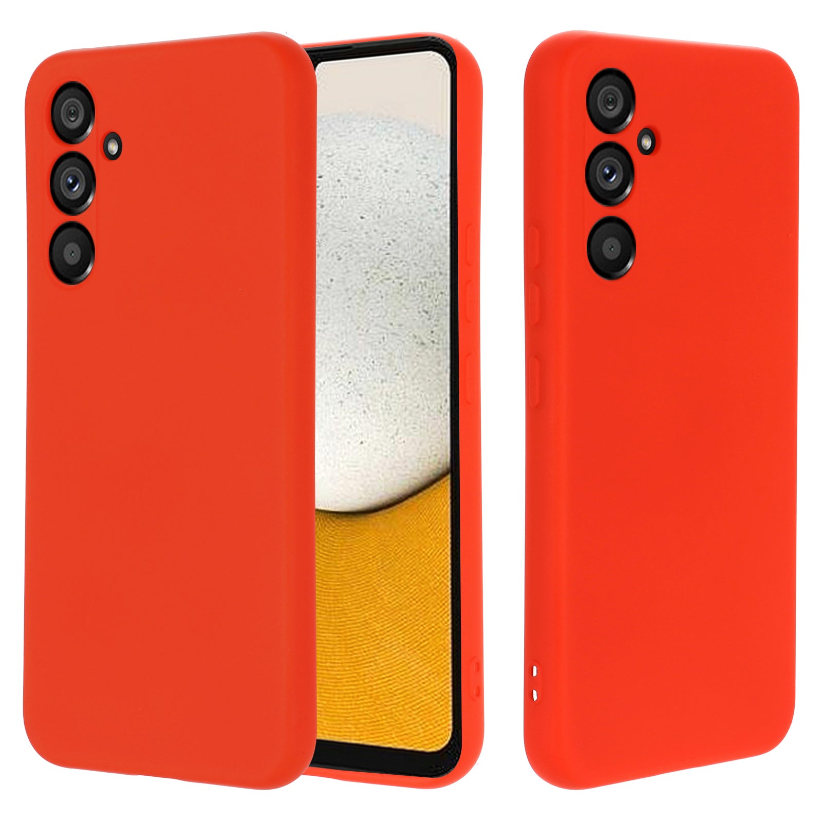 For Samsung Galaxy A34 5G Scratch-resistant Liquid Silicone Case Cell Phone Cover Protector with Strap For Samsung Galaxy A34 5G Scratch-resistant Liquid Silicone Case Cell Phone Cover Protector with Strap